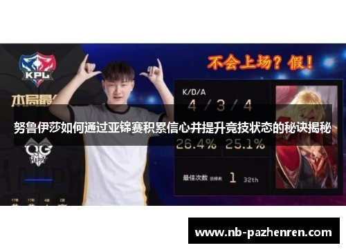 努鲁伊莎如何通过亚锦赛积累信心并提升竞技状态的秘诀揭秘